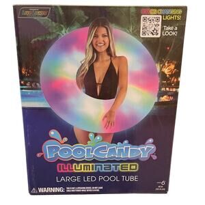 Poolcandy Illuminated Large LED Pool Tube